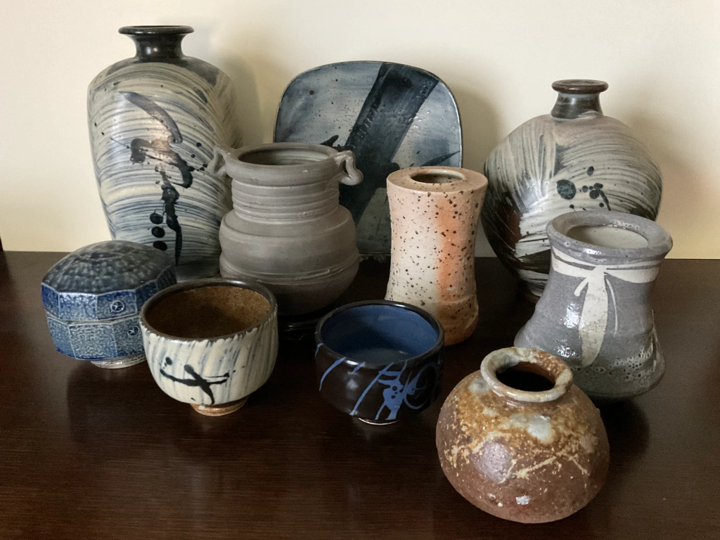 Select pieces from the Canadian Studio ceramics collection